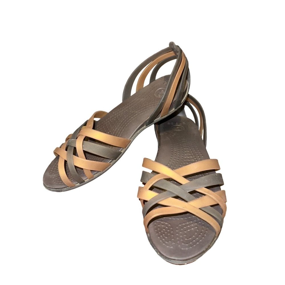 Crocs Isabella Huarache Strappy Slip On Sandal Size 7